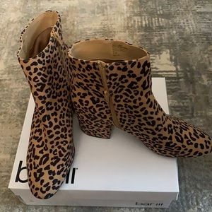 Cheetah Print Booties